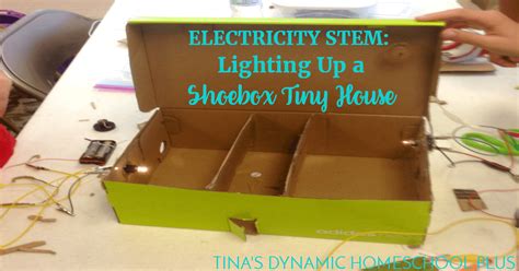 electric shoe box house blue print|electricity stem for shoe box.